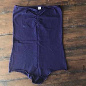 American Apparel Strapless Bodysuit